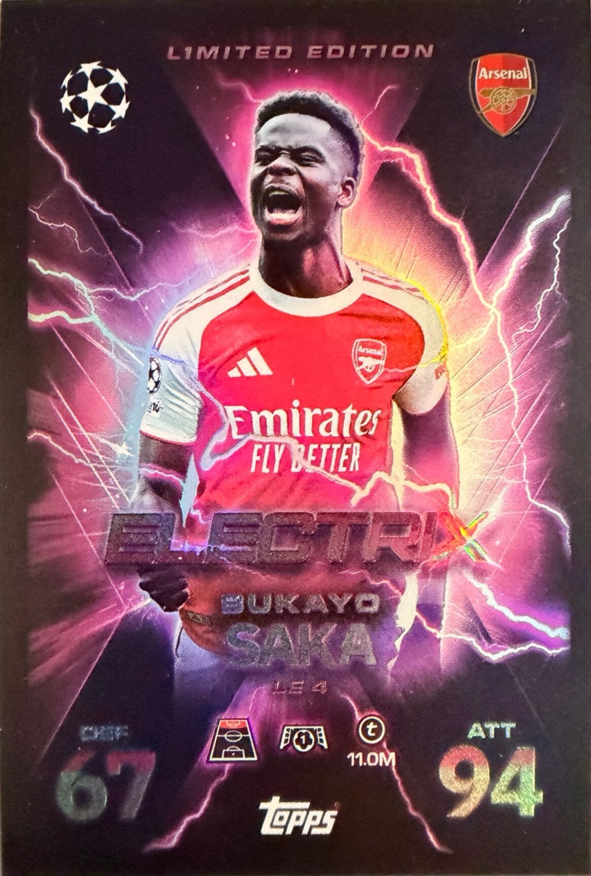 Match Attax Extra 2025/26 - Scegli Card Chrome Limited Greats Pull Infinity