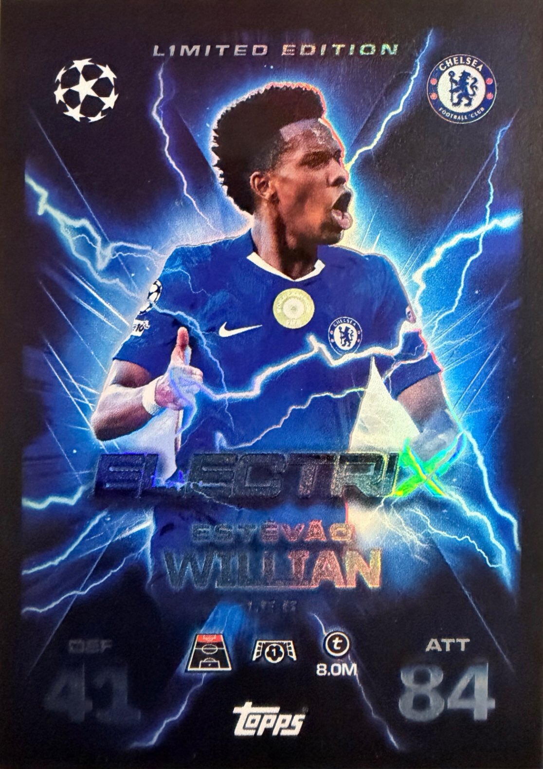 Match Attax Extra 2025/26 - Scegli Card Chrome Limited Greats Pull Infinity