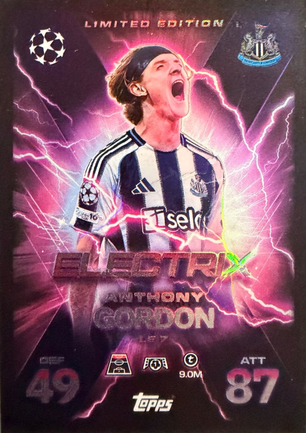 Match Attax Extra 2025/26 - Scegli Card Chrome Limited Greats Pull Infinity