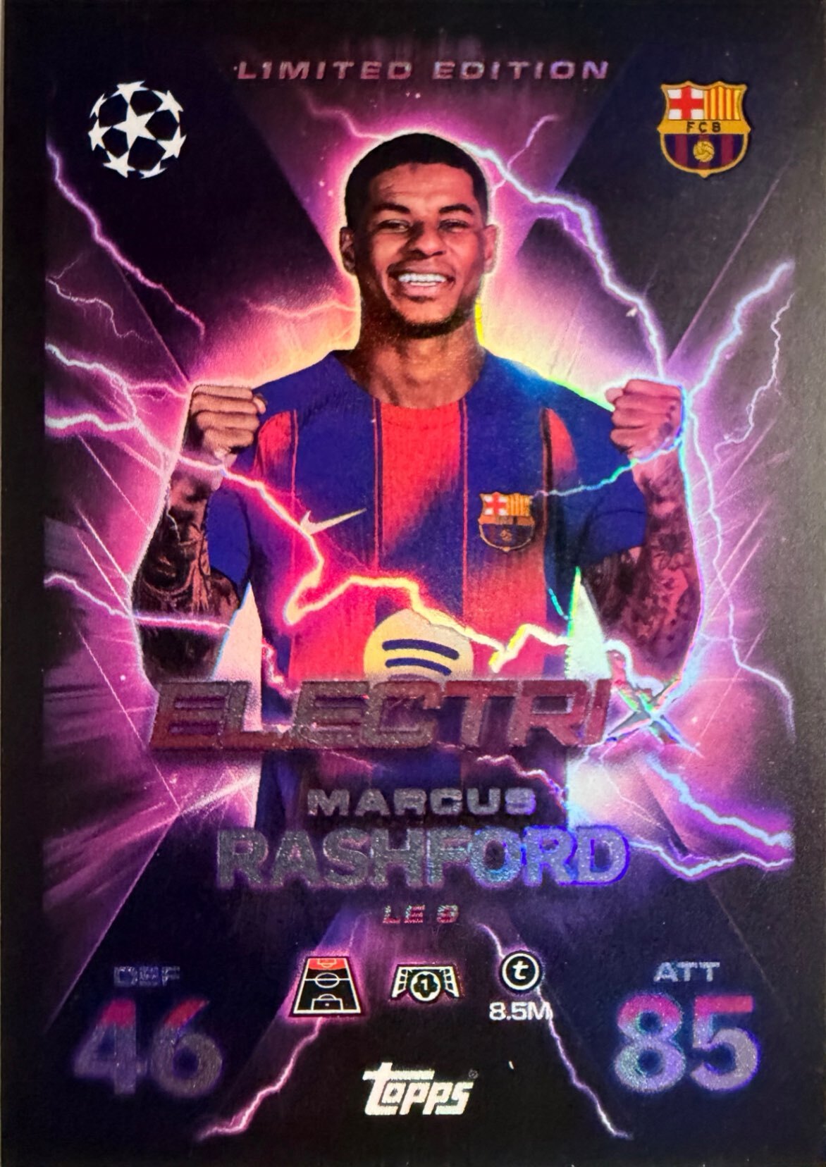 Match Attax Extra 2025/26 - Scegli Card Chrome Limited Greats Pull Infinity