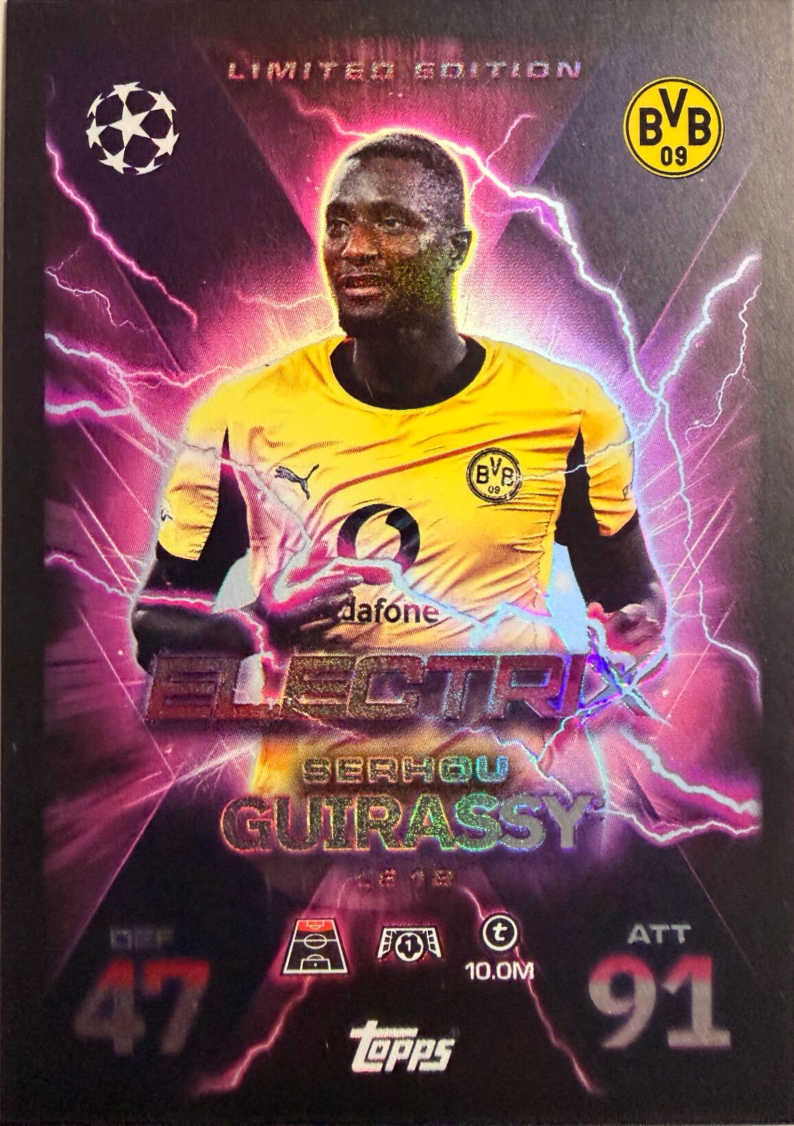 Match Attax Extra 2025/26 - Scegli Card Chrome Limited Greats Pull Infinity