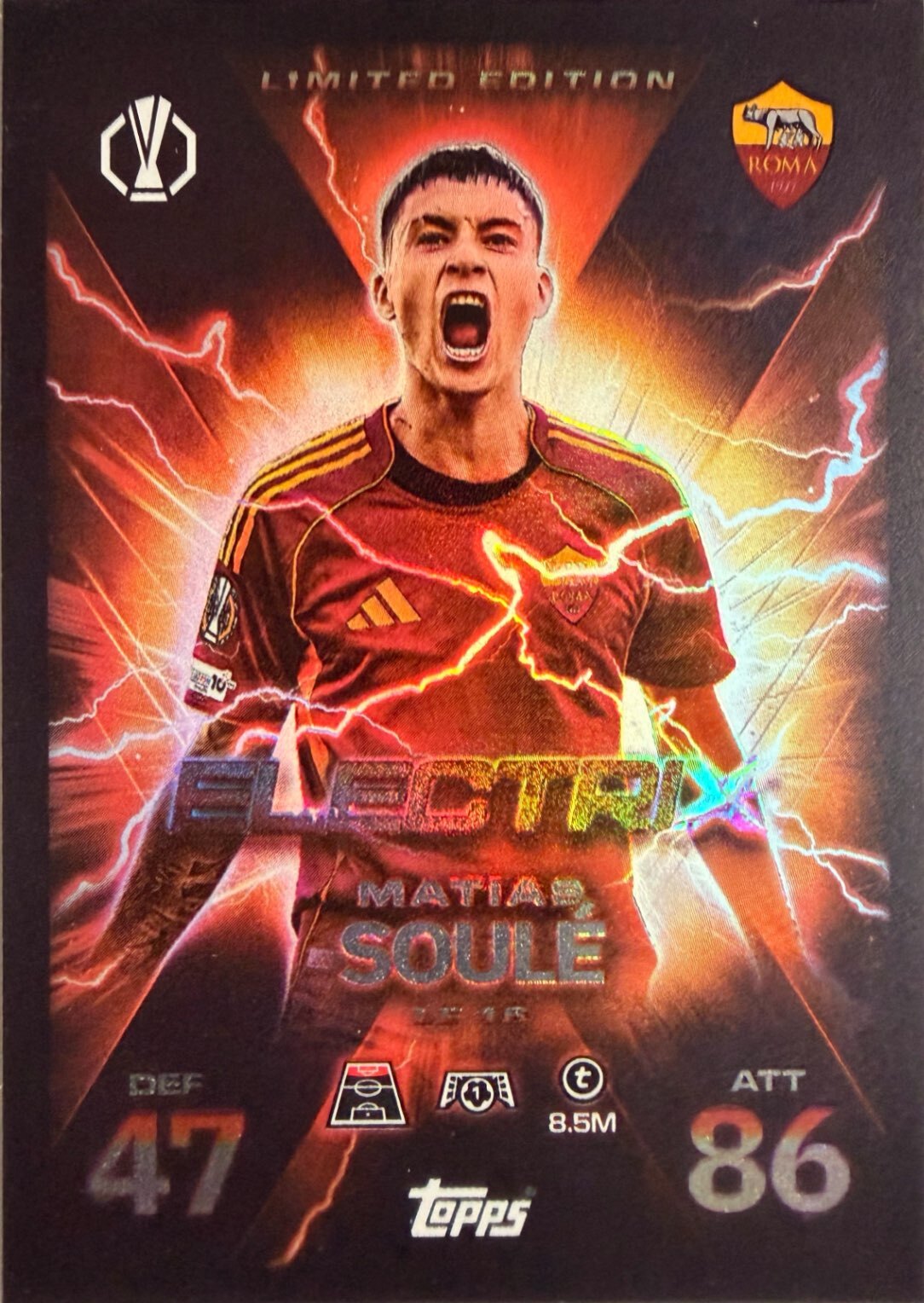 Match Attax Extra 2025/26 - Scegli Card Chrome Limited Greats Pull Infinity