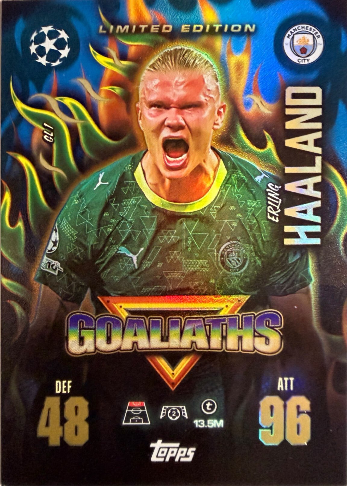Match Attax Extra 2025/26 - Scegli Card Chrome Limited Greats Pull Infinity