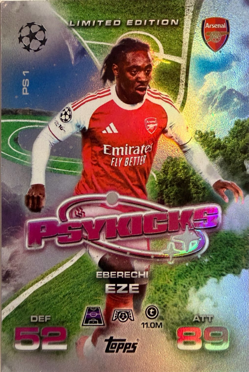Match Attax Extra 2025/26 - Scegli Card Chrome Limited Greats Pull Infinity