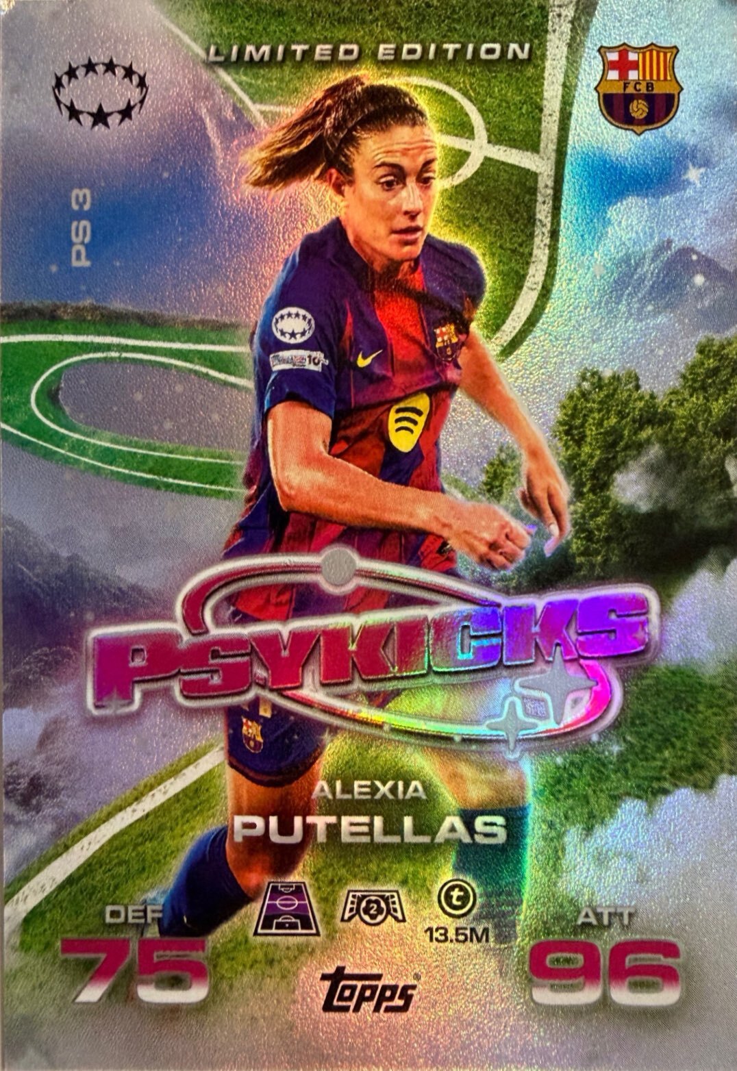 Match Attax Extra 2025/26 - Scegli Card Chrome Limited Greats Pull Infinity