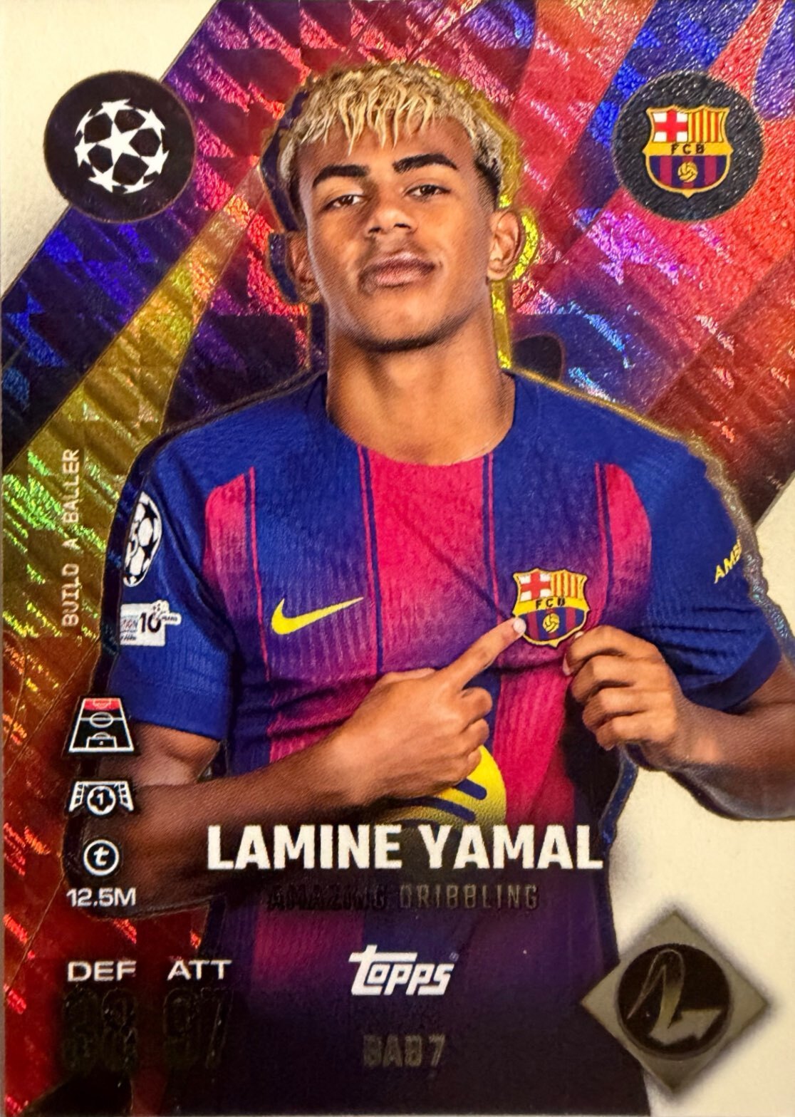 Match Attax Extra 2025/26 - Scegli Card Chrome Limited Greats Pull Infinity