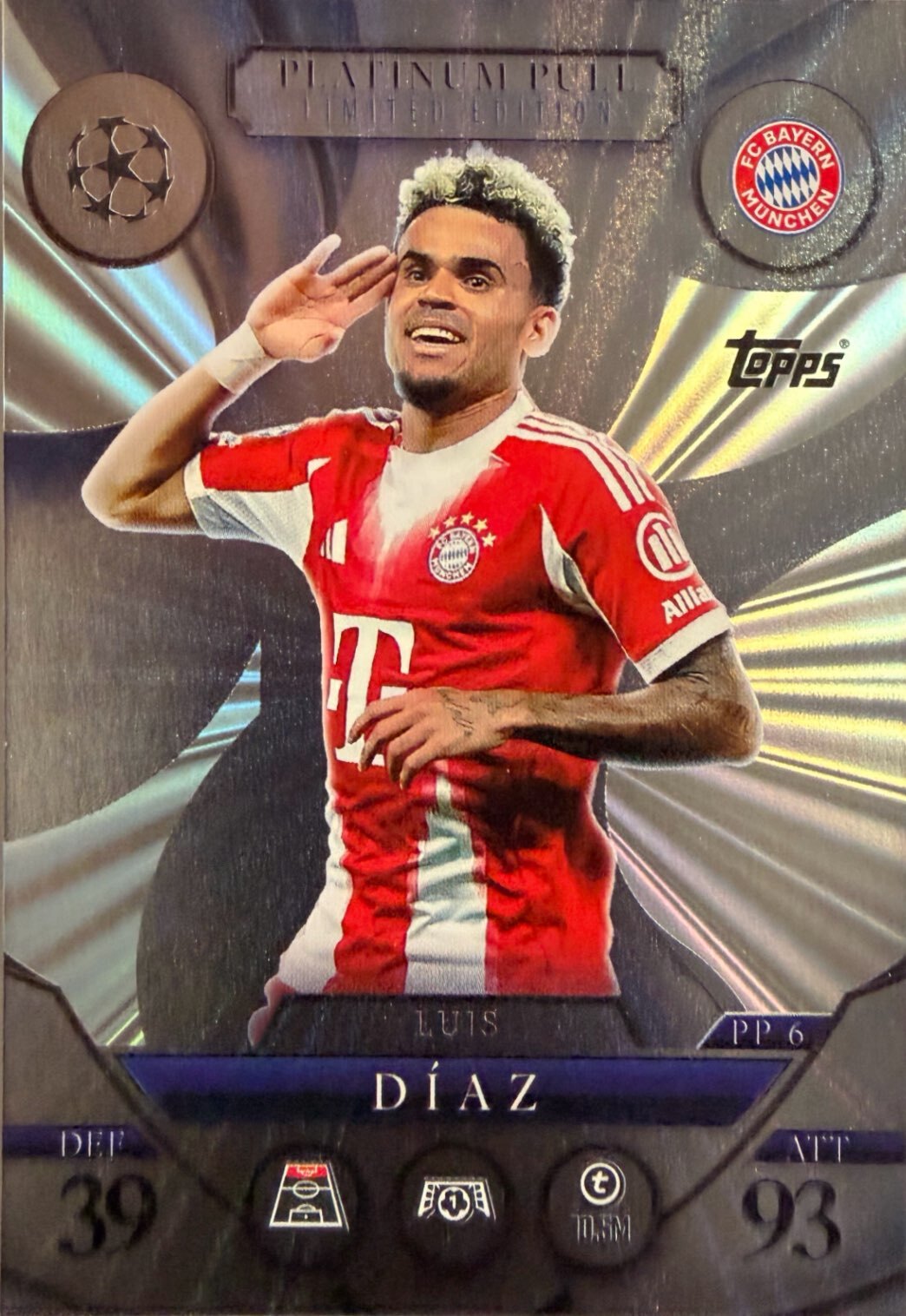 Match Attax Extra 2025/26 - Scegli Card Chrome Limited Greats Pull Infinity