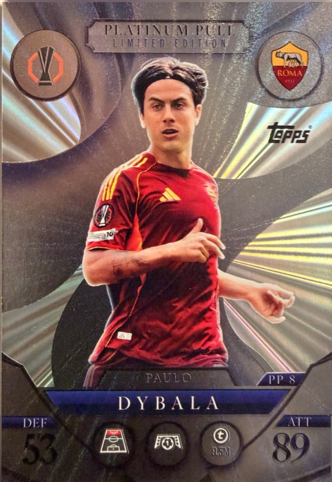 Match Attax Extra 2025/26 - Scegli Card Chrome Limited Greats Pull Infinity