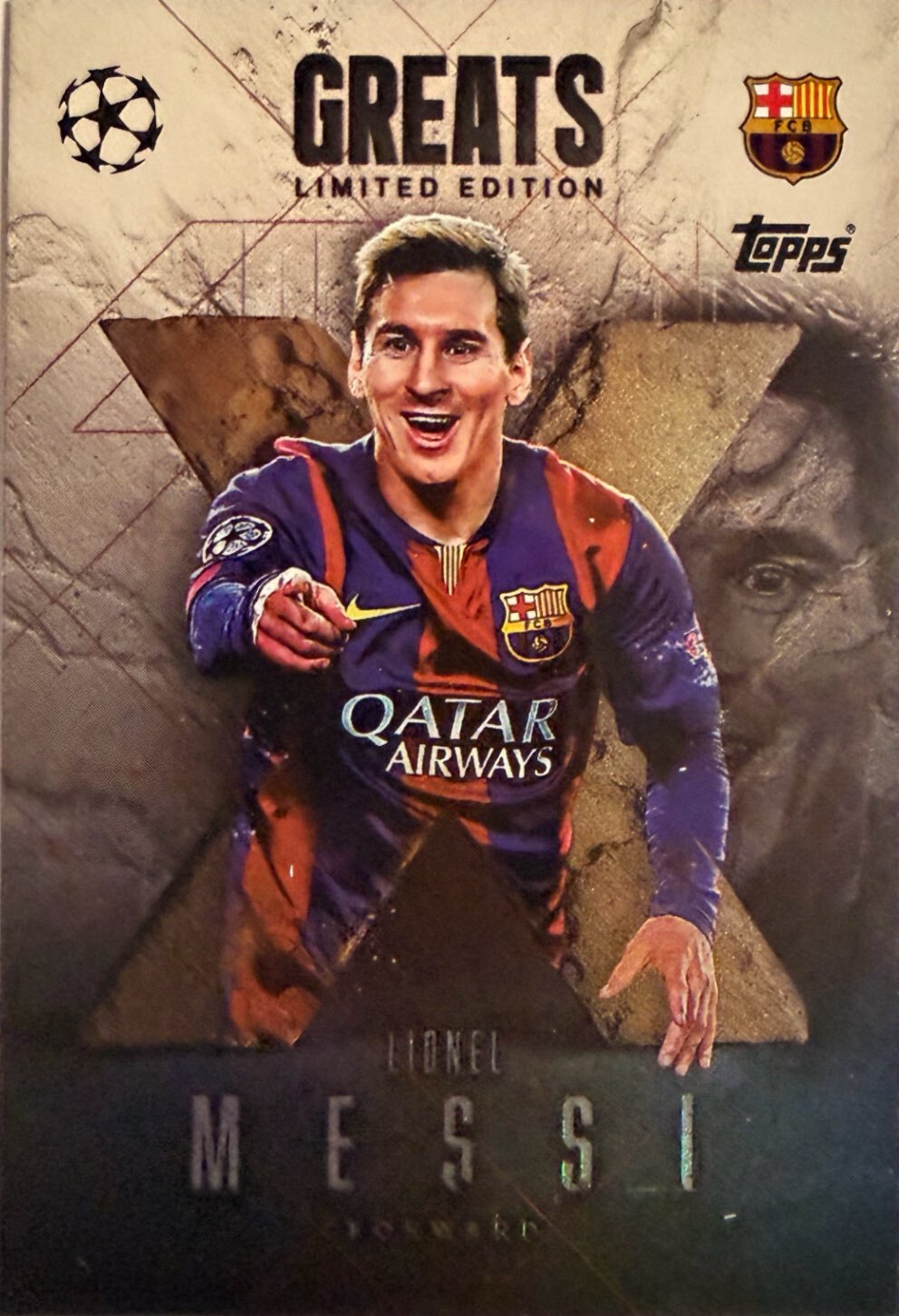 Match Attax Extra 2025/26 - Scegli Card Chrome Limited Greats Pull Infinity