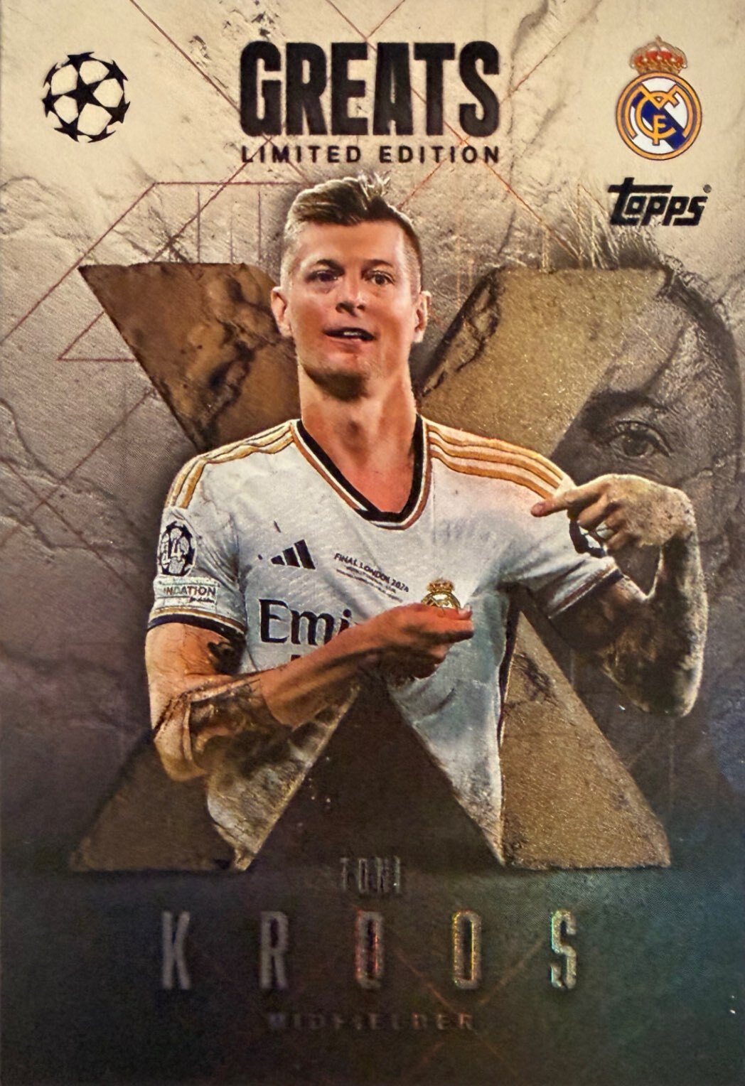 Match Attax Extra 2025/26 - Scegli Card Chrome Limited Greats Pull Infinity