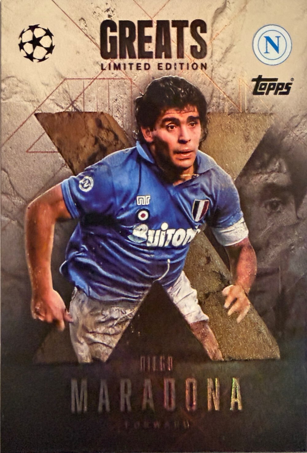 Match Attax Extra 2025/26 - Scegli Card Chrome Limited Greats Pull Infinity