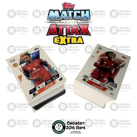 Match Attax Extra 2025/26 - Lotto 269 Card Diverse