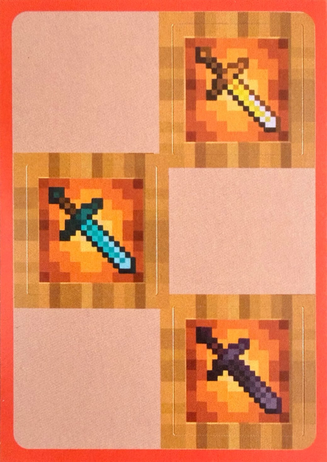 Minecraft Panini 2026 - Scegli figurine da 1 a 240