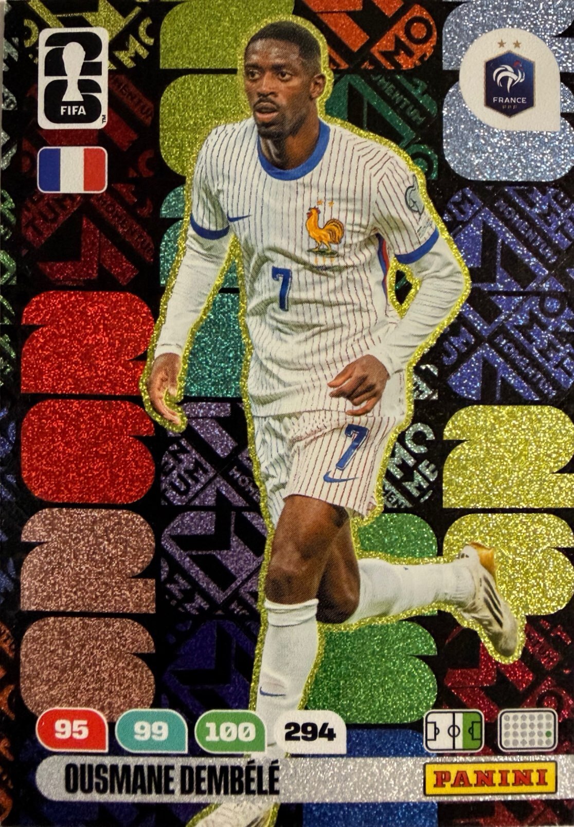 Adrenalyn Xl FIFA World Cup 2026 - Scegli Golden Baller Emblem Eternos