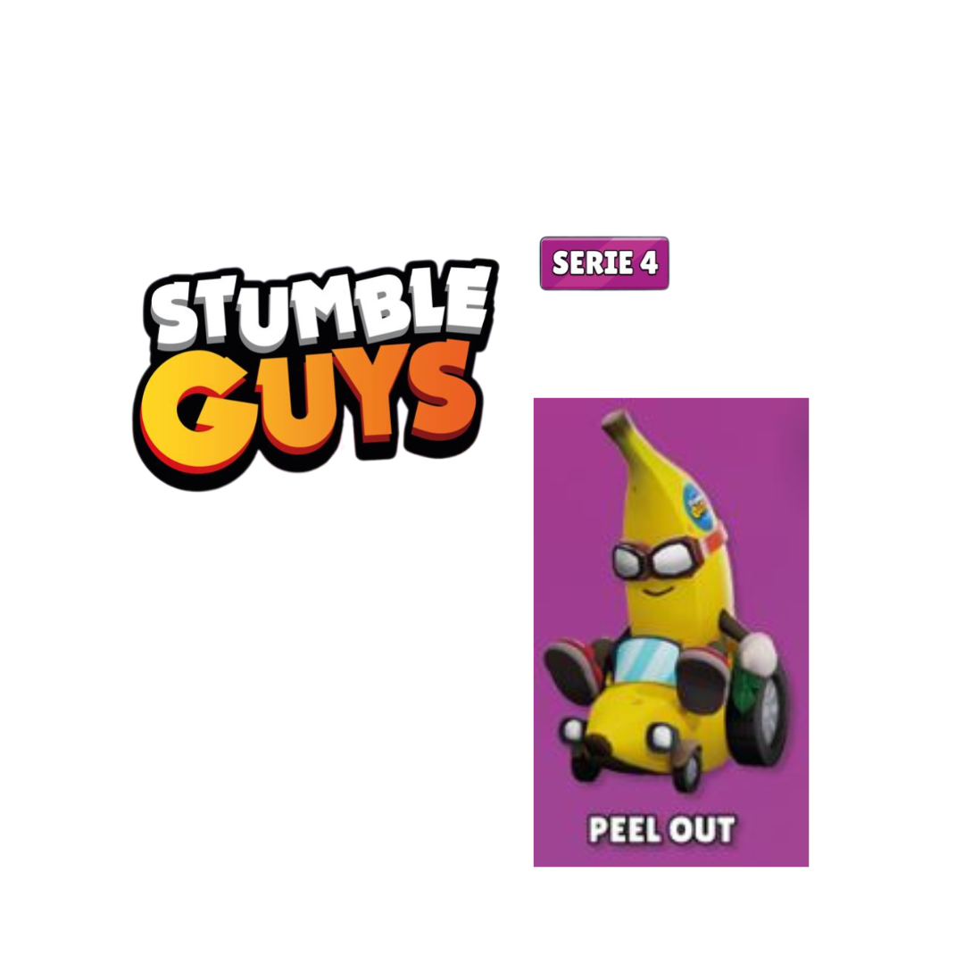 Stumble Guys 3D Mini Figures Serie 4 - Scegli Personaggio