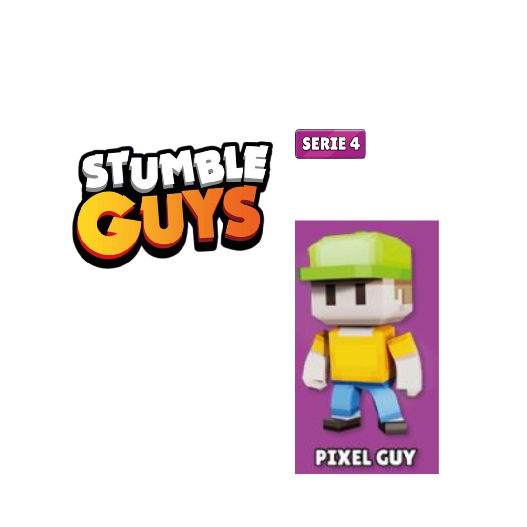 Stumble Guys 3D Mini Figures Serie 4 - Scegli Personaggio