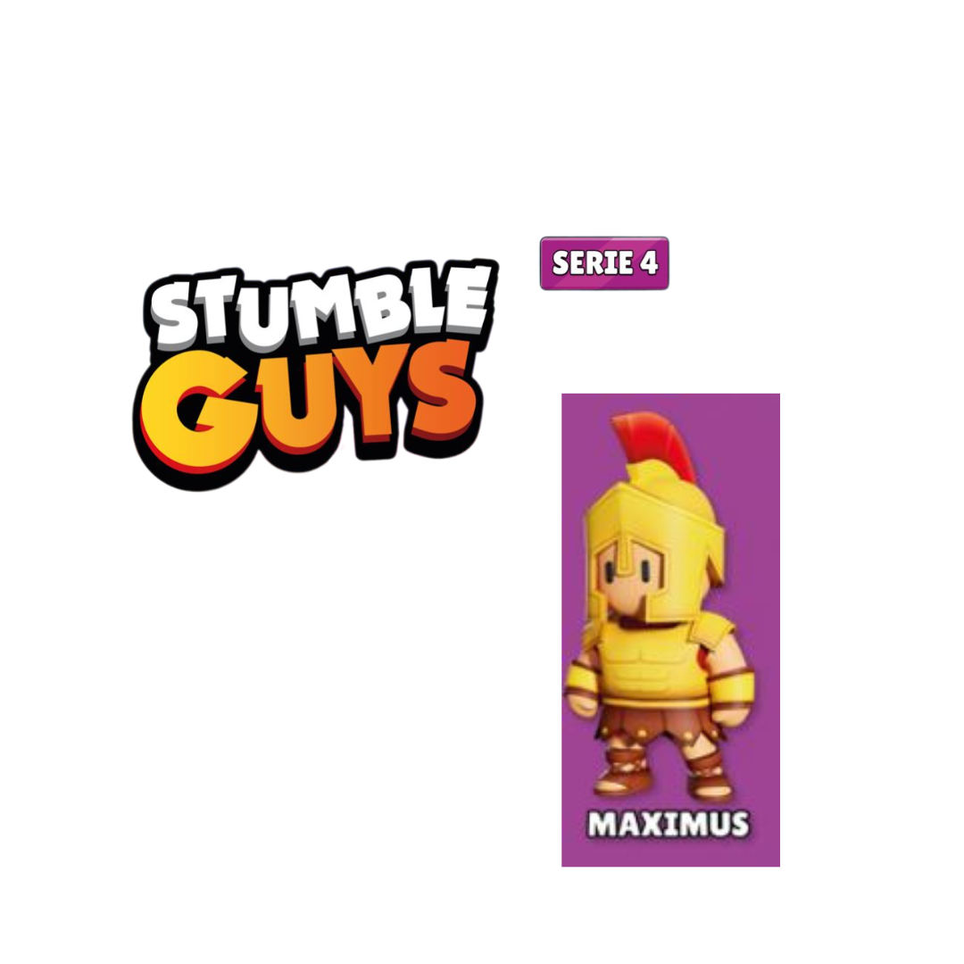 Stumble Guys 3D Mini Figures Serie 4 - Scegli Personaggio