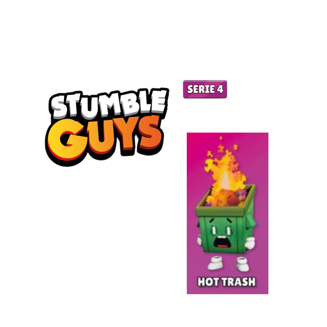 Stumble Guys 3D Mini Figures Serie 4 - Scegli Personaggio