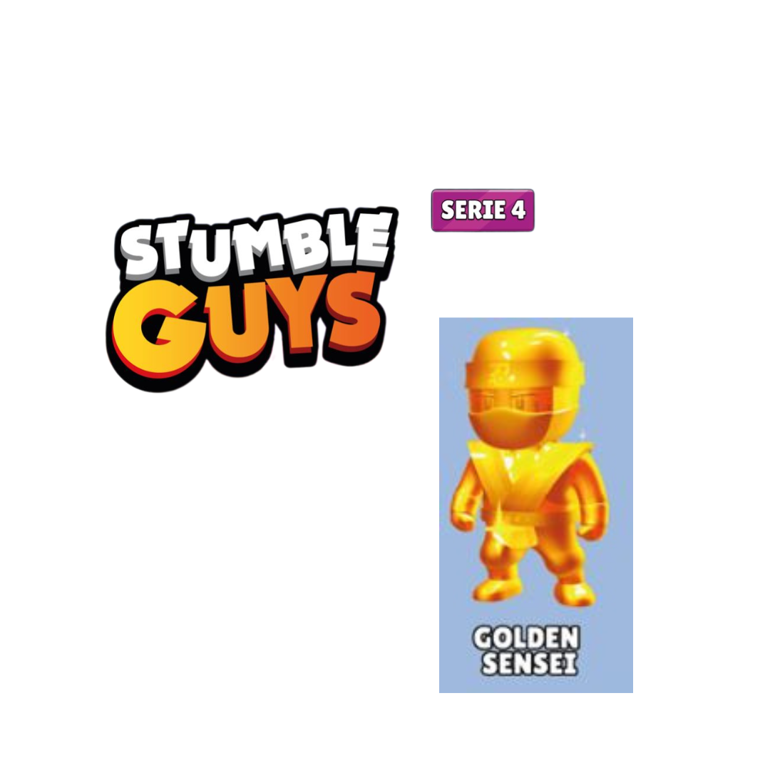 Stumble Guys 3D Mini Figures Serie 4 - Scegli Personaggio