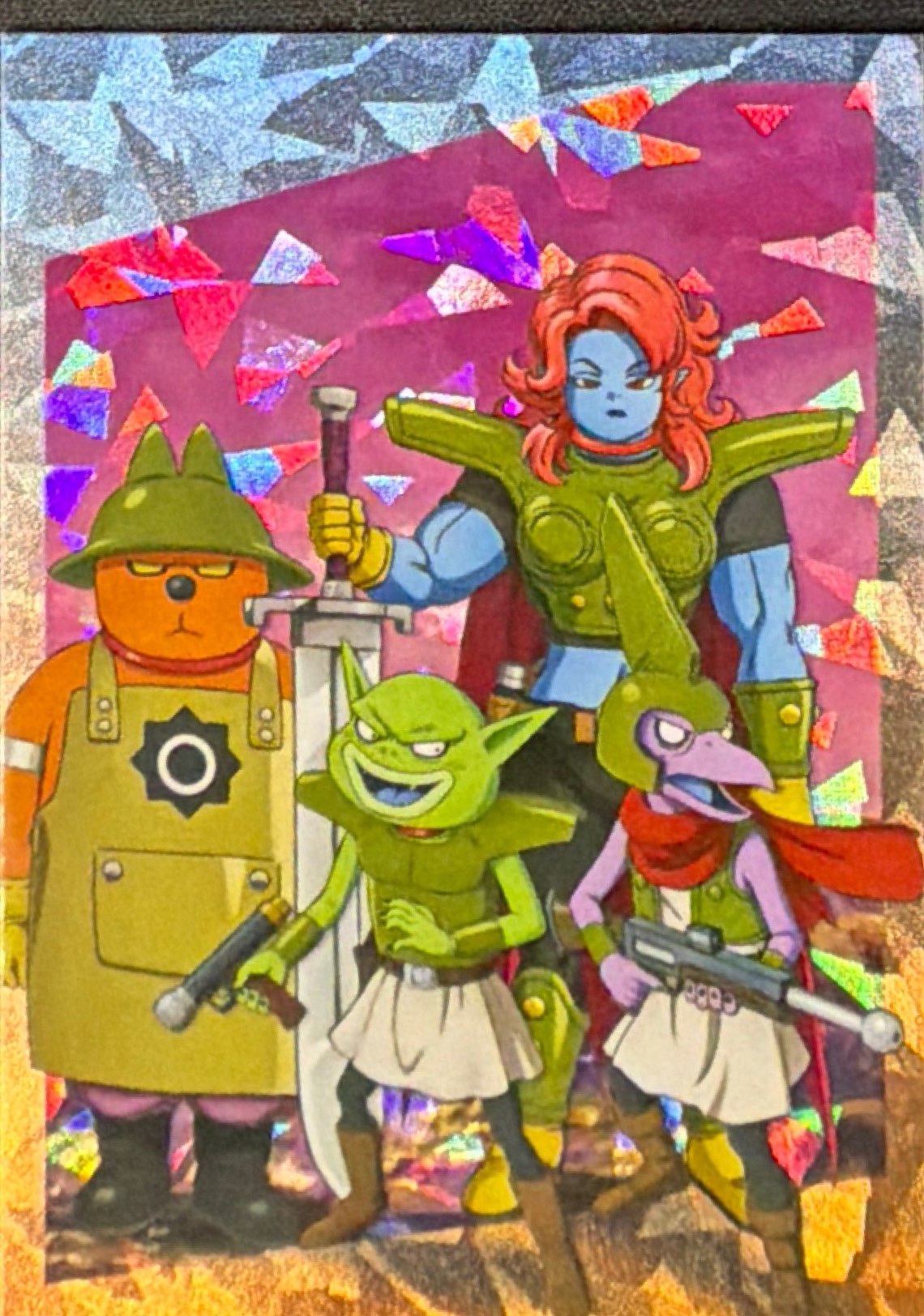 Dragonball Daima Panini - Scegli Card Parallel da 1 a 100 Crystal Shard