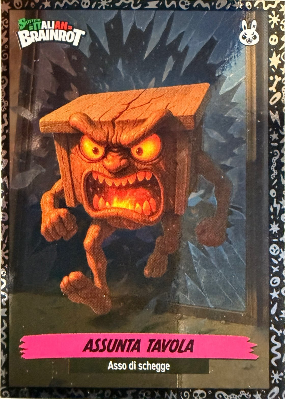 Italian Brainrot Serie 2 Sticker collection Panini - Parallel a scelta
