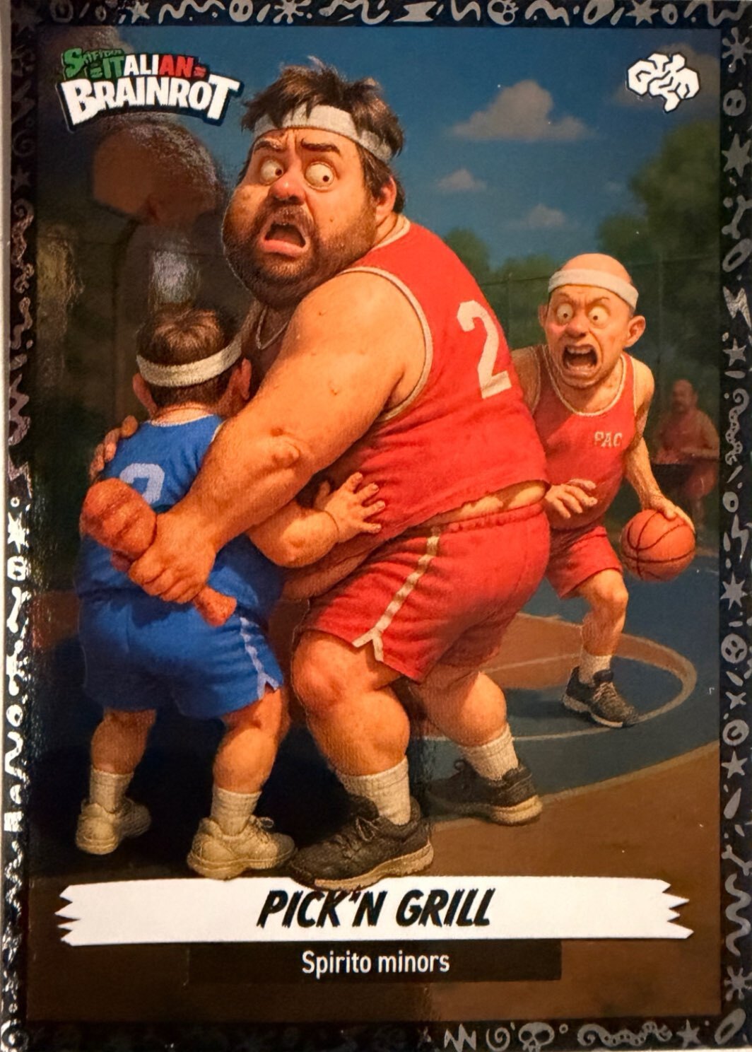 Italian Brainrot Serie 2 Sticker collection Panini - Parallel a scelta