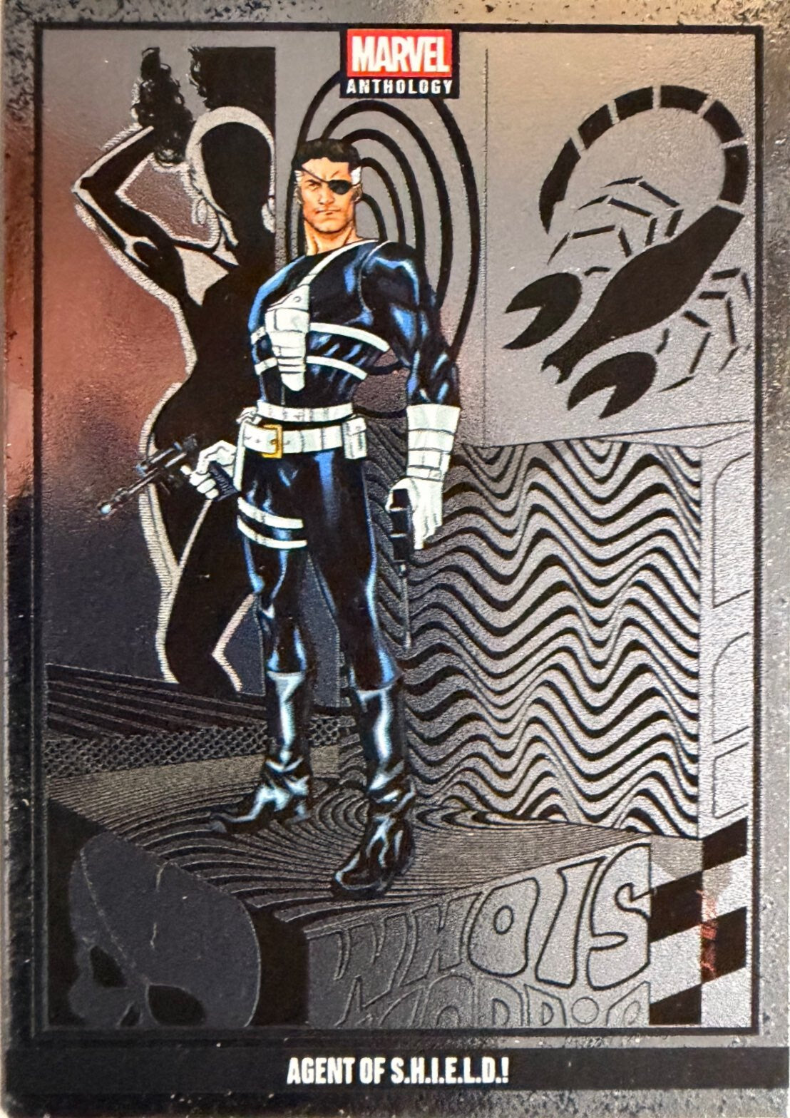 Marvel Anthology Panini - Scegli Card Parallel Metal Holo