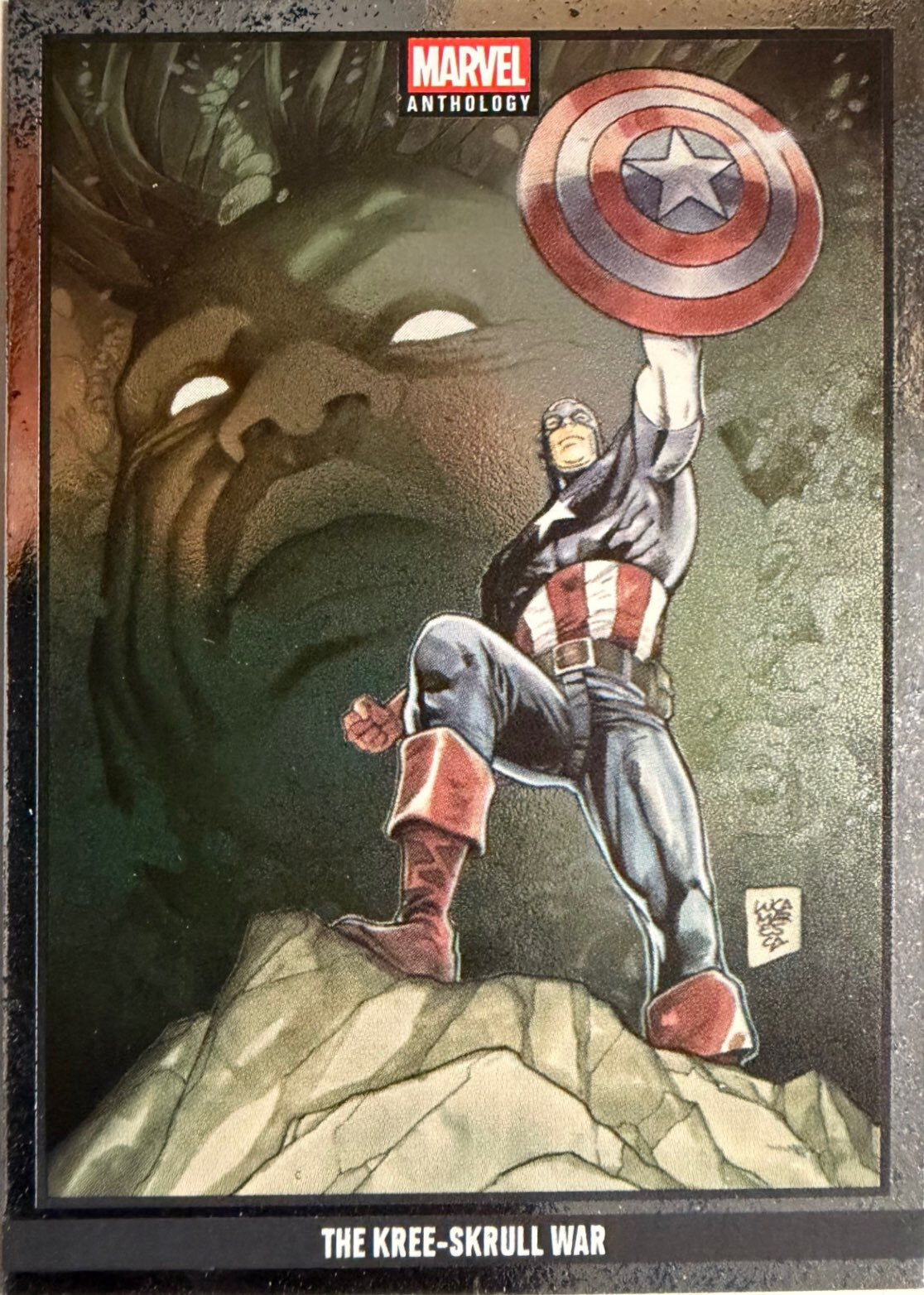 Marvel Anthology Panini - Scegli Card Parallel Metal Holo