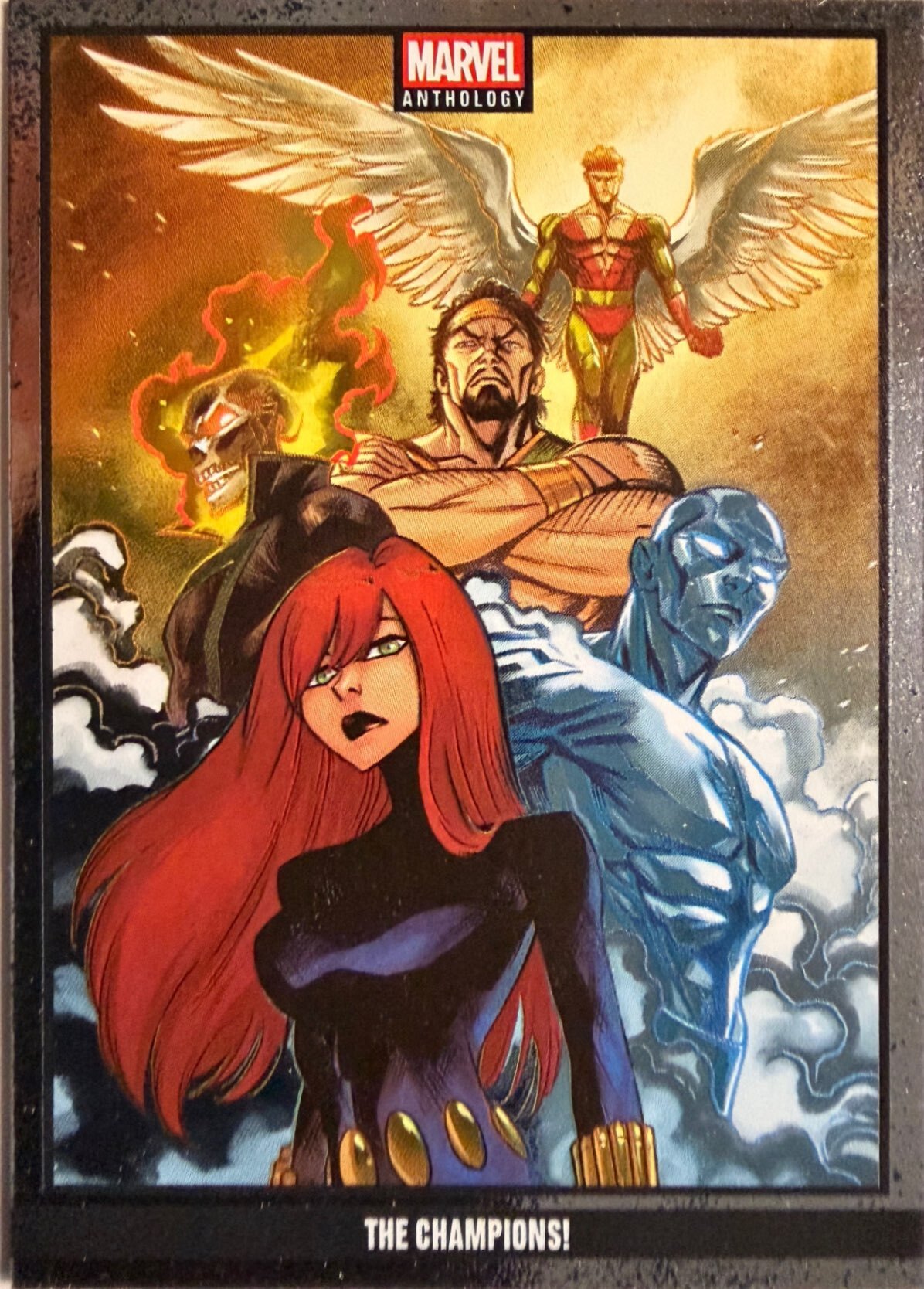 Marvel Anthology Panini - Scegli Card Parallel Metal Holo