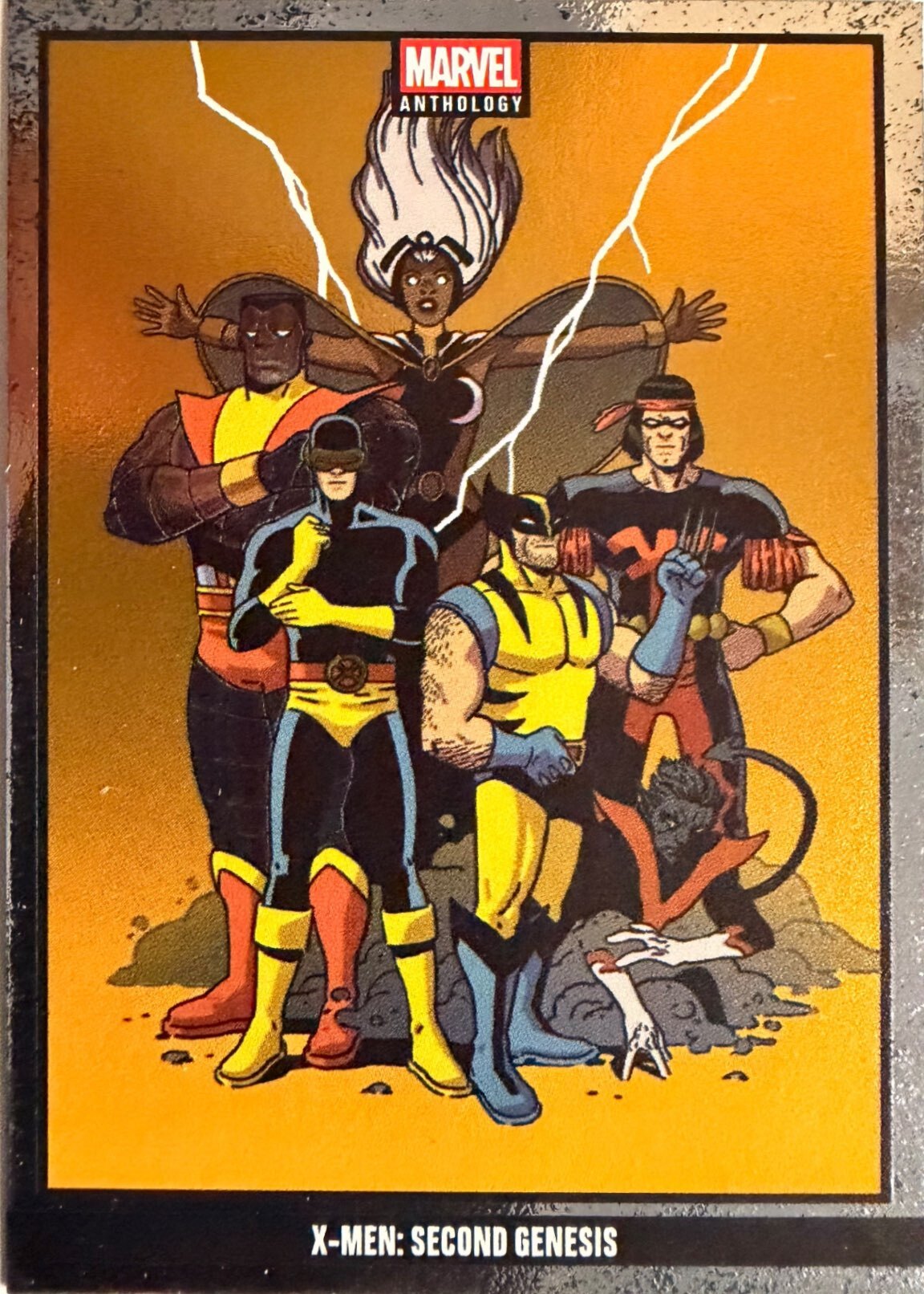 Marvel Anthology Panini - Scegli Card Parallel Metal Holo