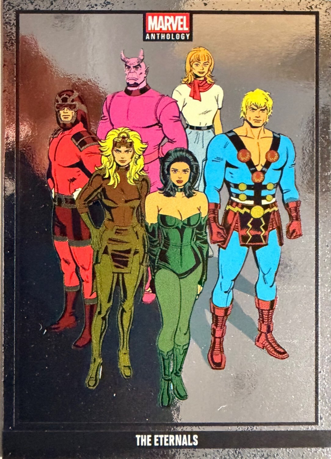 Marvel Anthology Panini - Scegli Card Parallel Metal Holo