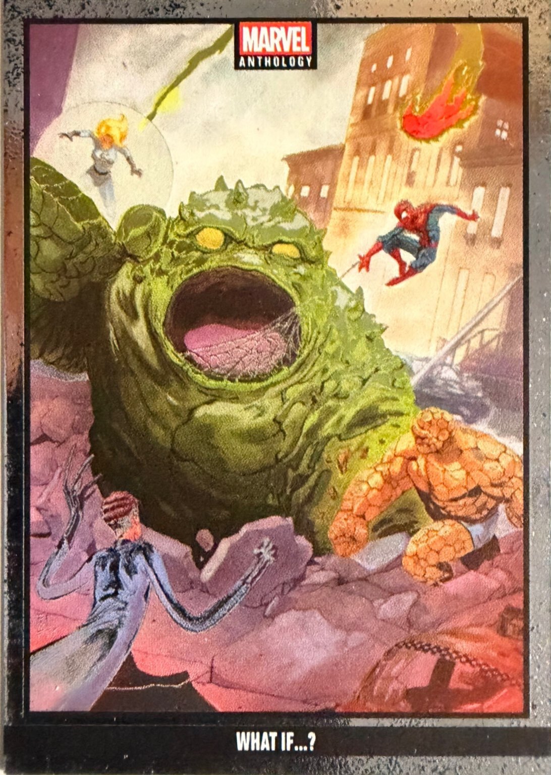 Marvel Anthology Panini - Scegli Card Parallel Metal Holo