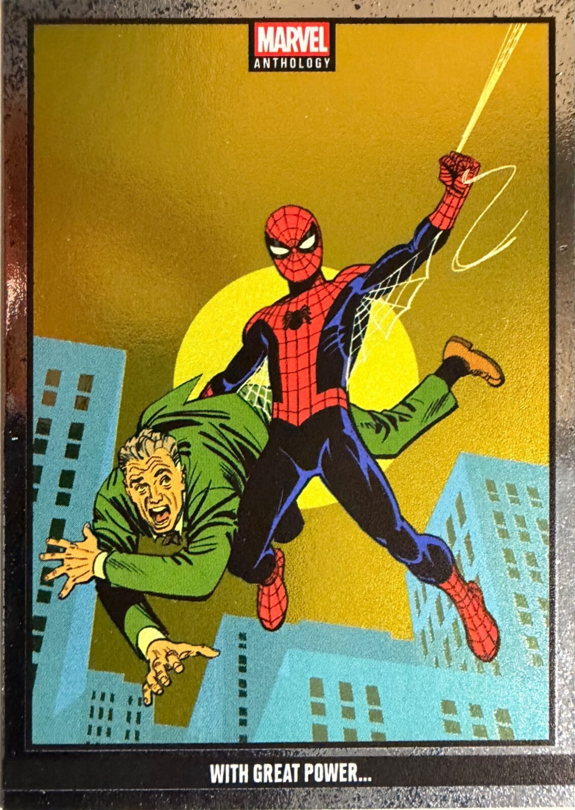 Marvel Anthology Panini - Scegli Card Parallel Metal Holo