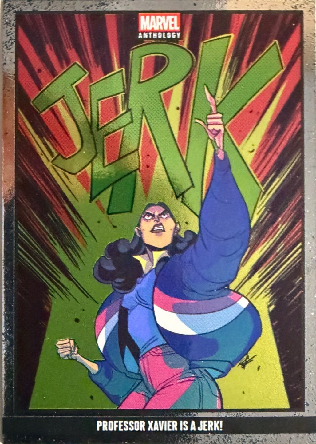 Marvel Anthology Panini - Scegli Card Parallel Metal Holo