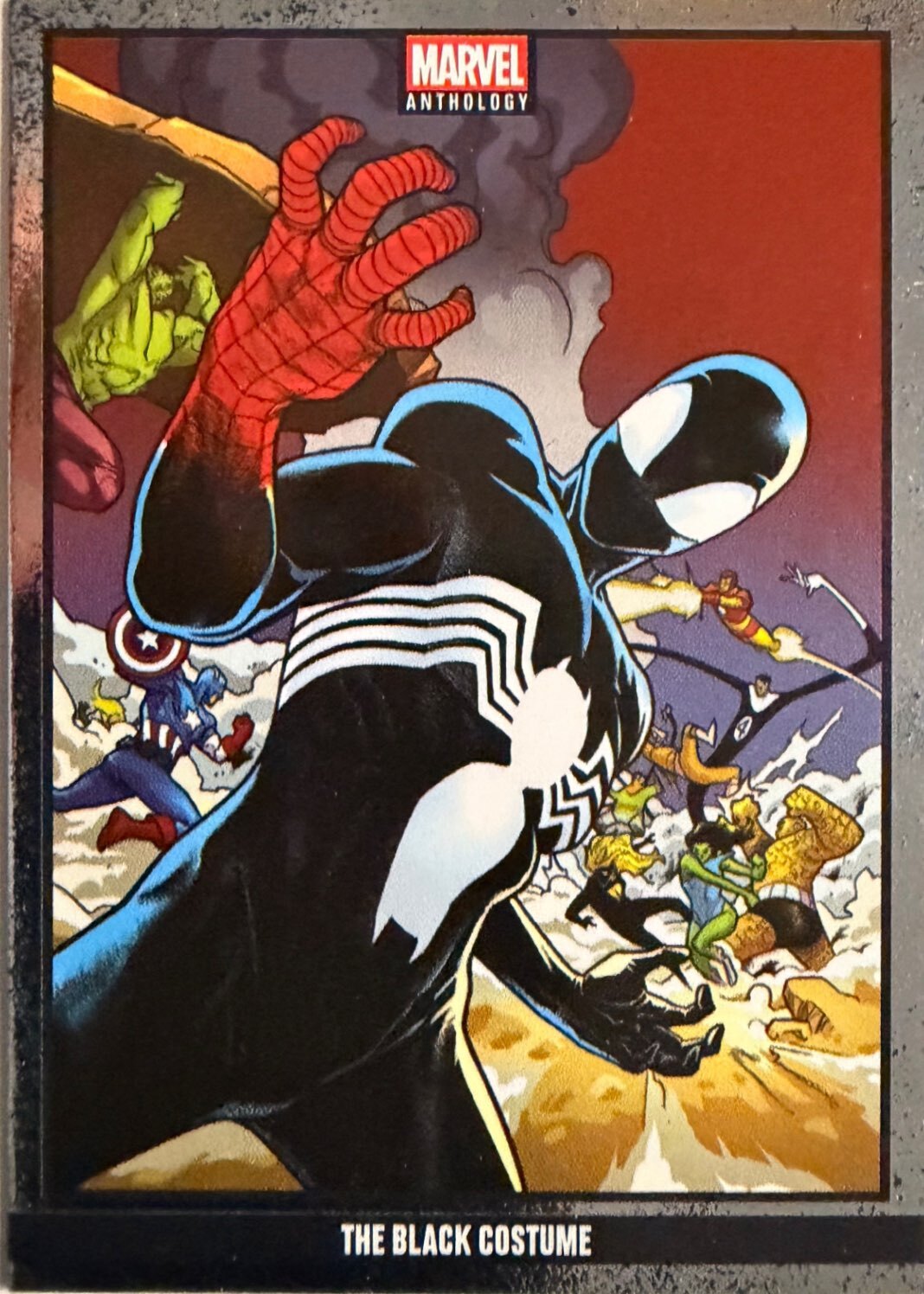 Marvel Anthology Panini - Scegli Card Parallel Metal Holo