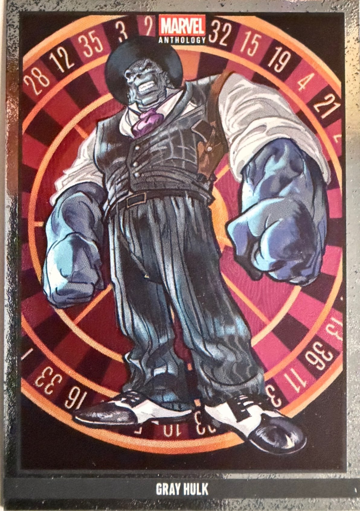 Marvel Anthology Panini - Scegli Card Parallel Metal Holo