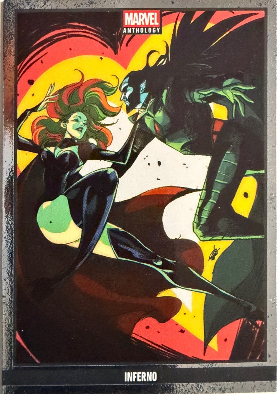 Marvel Anthology Panini - Scegli Card Parallel Metal Holo