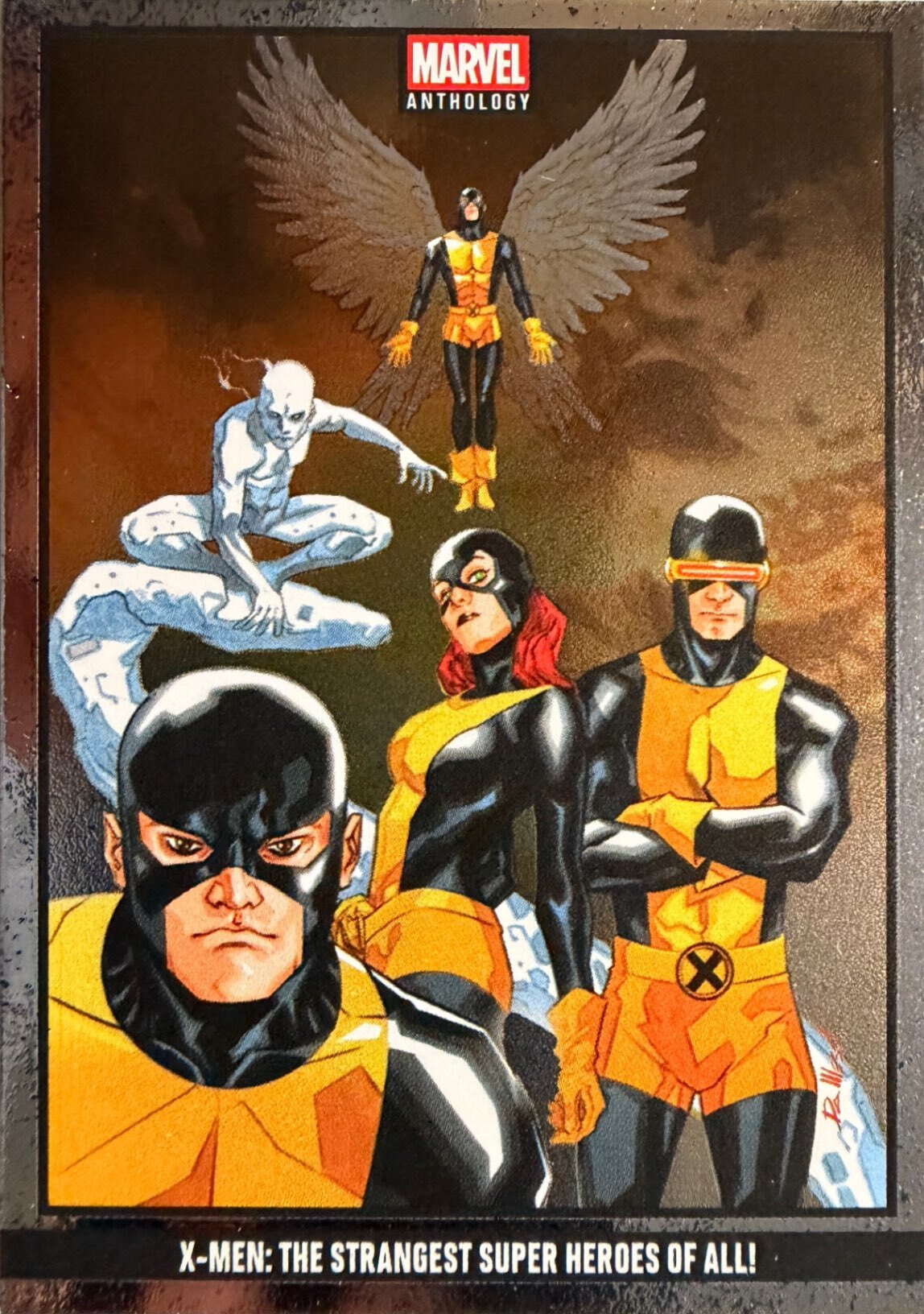 Marvel Anthology Panini - Scegli Card Parallel Metal Holo