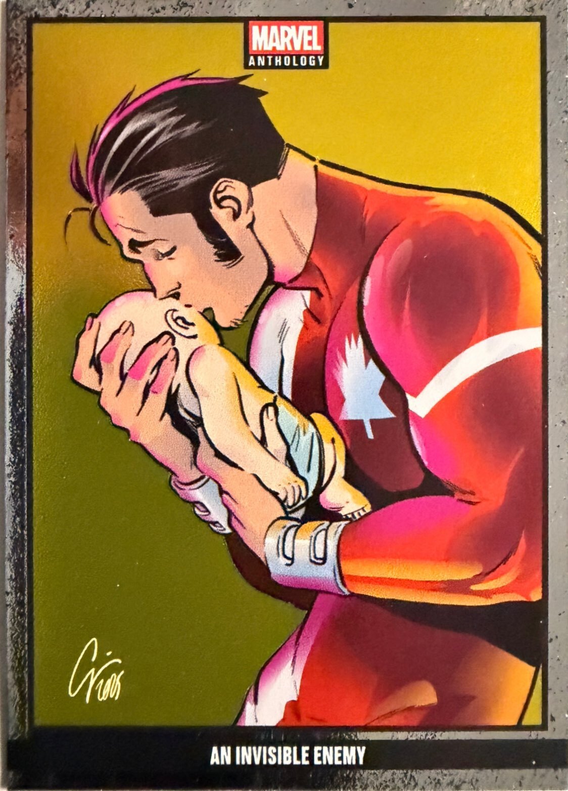 Marvel Anthology Panini - Scegli Card Parallel Metal Holo