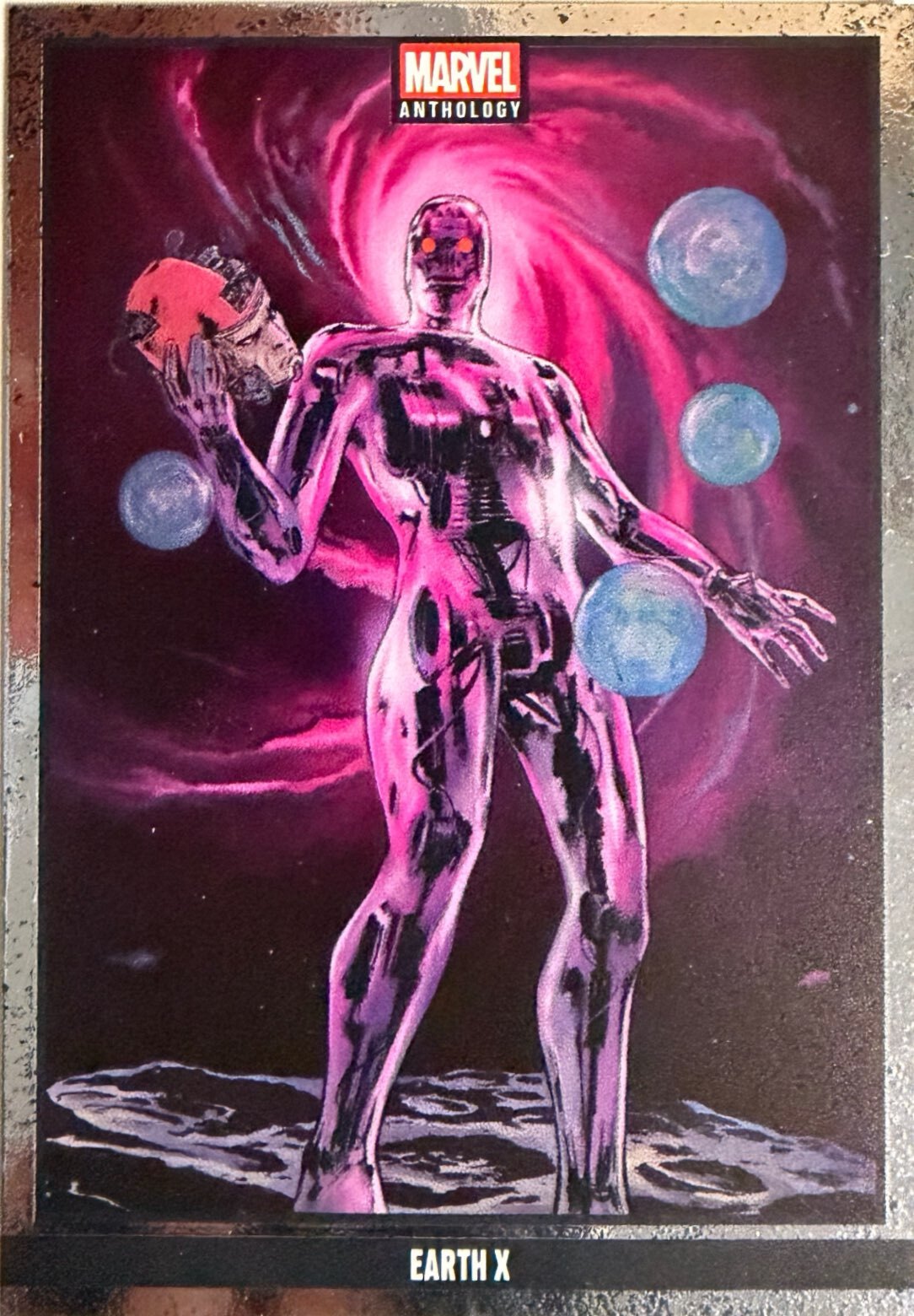 Marvel Anthology Panini - Scegli Card Parallel Metal Holo
