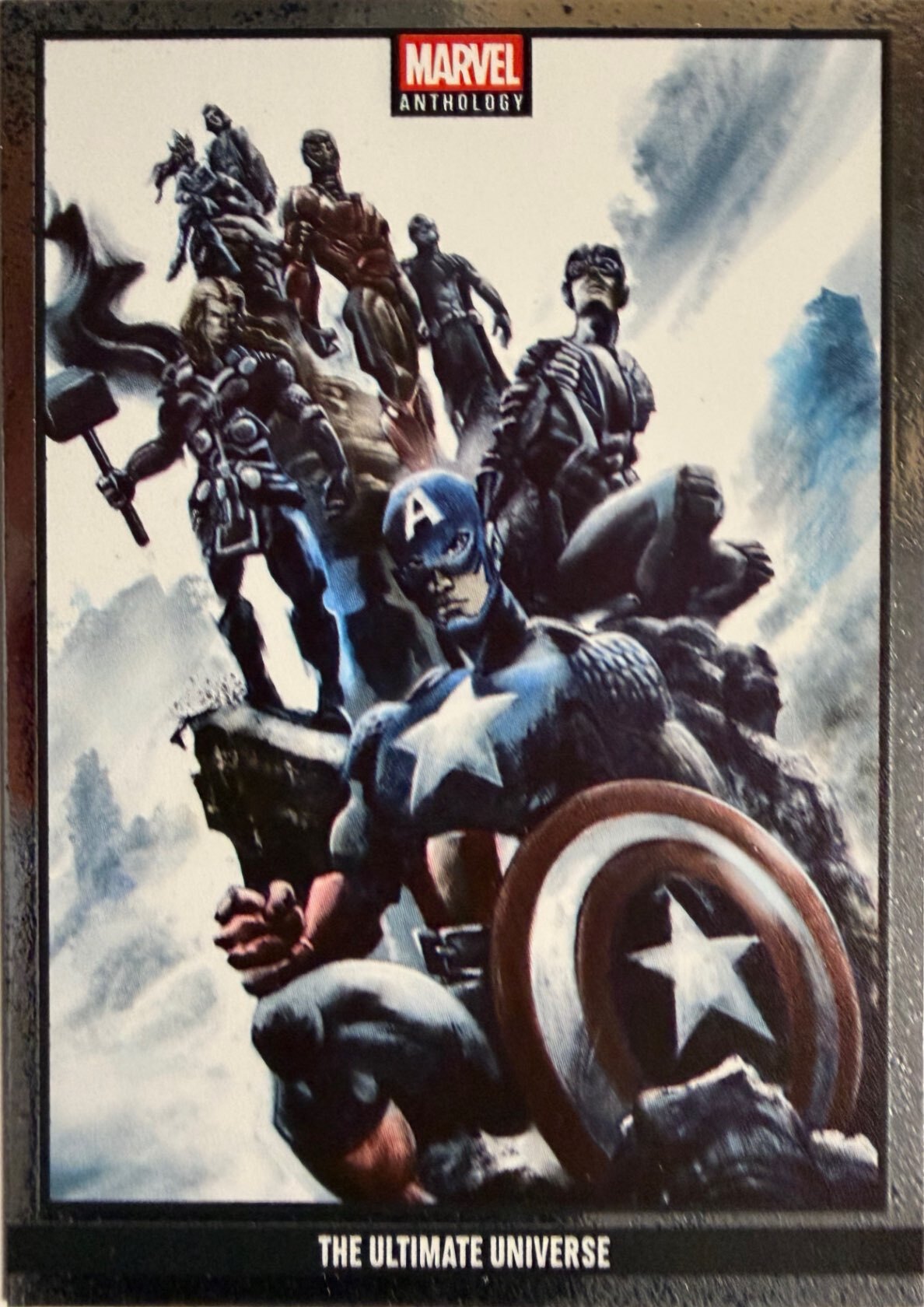 Marvel Anthology Panini - Scegli Card Parallel Metal Holo