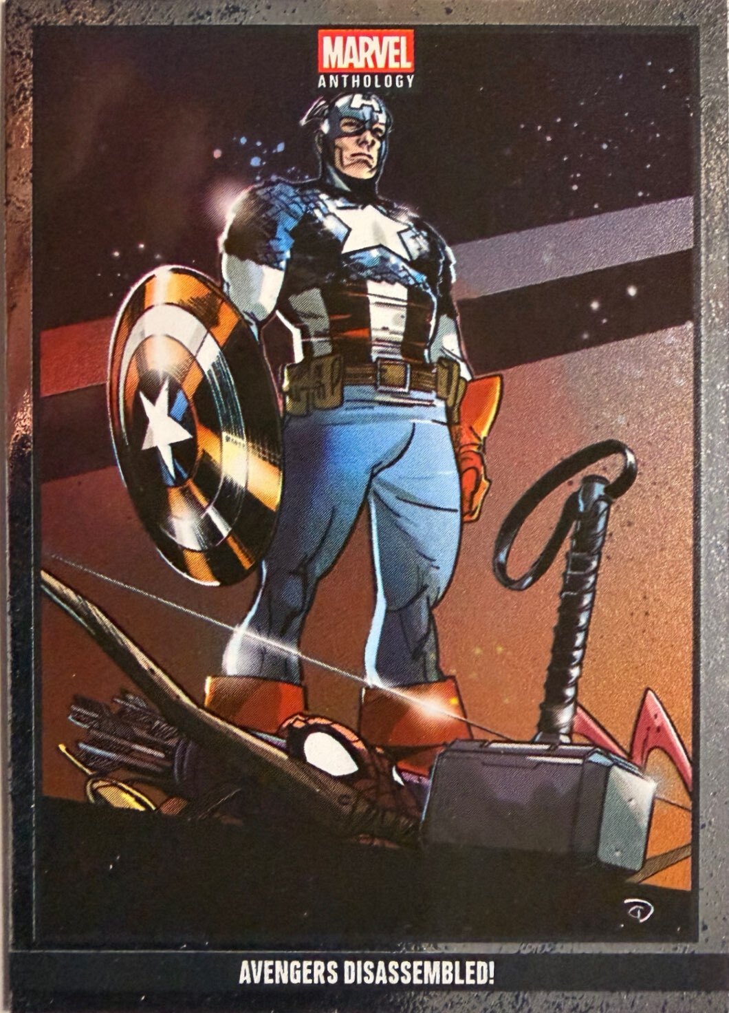 Marvel Anthology Panini - Scegli Card Parallel Metal Holo