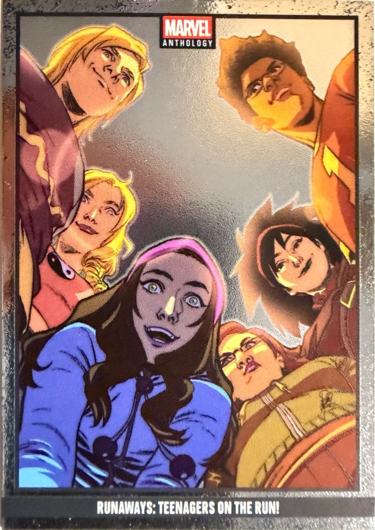Marvel Anthology Panini - Scegli Card Parallel Metal Holo