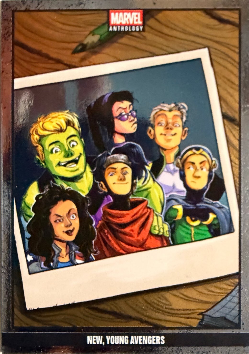 Marvel Anthology Panini - Scegli Card Parallel Metal Holo