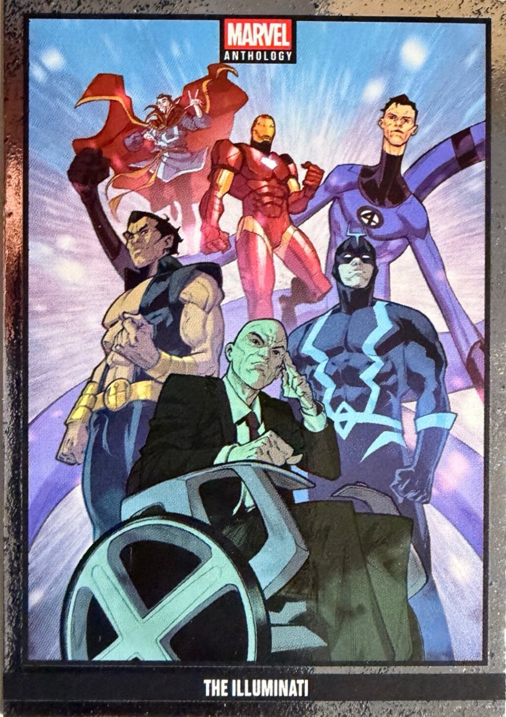 Marvel Anthology Panini - Scegli Card Parallel Metal Holo
