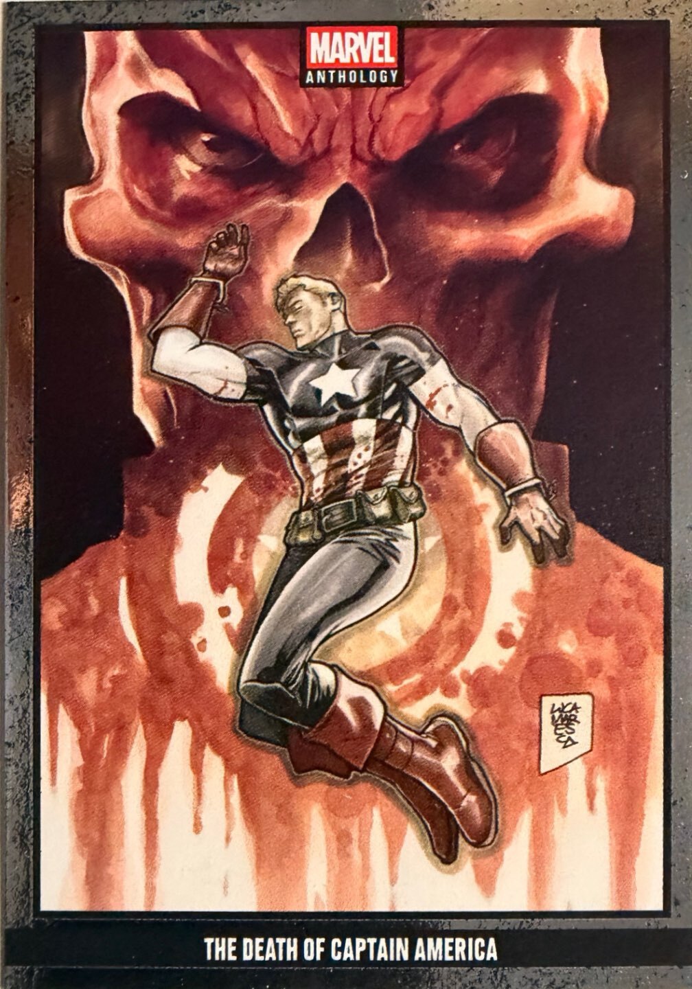 Marvel Anthology Panini - Scegli Card Parallel Metal Holo