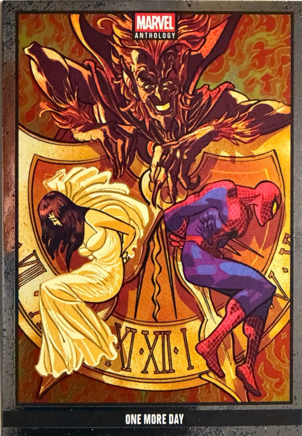 Marvel Anthology Panini - Scegli Card Parallel Metal Holo