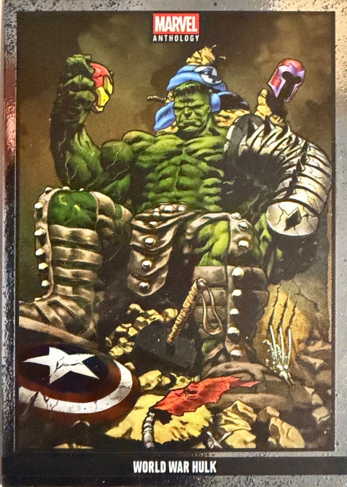 Marvel Anthology Panini - Scegli Card Parallel Metal Holo