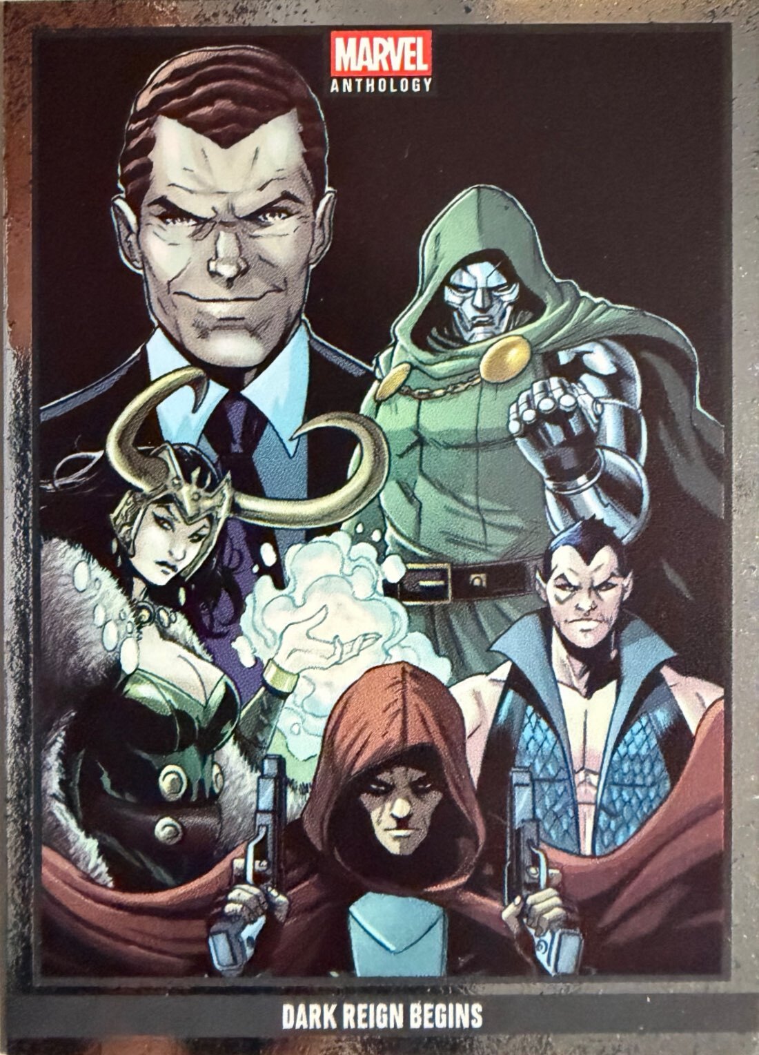 Marvel Anthology Panini - Scegli Card Parallel Metal Holo