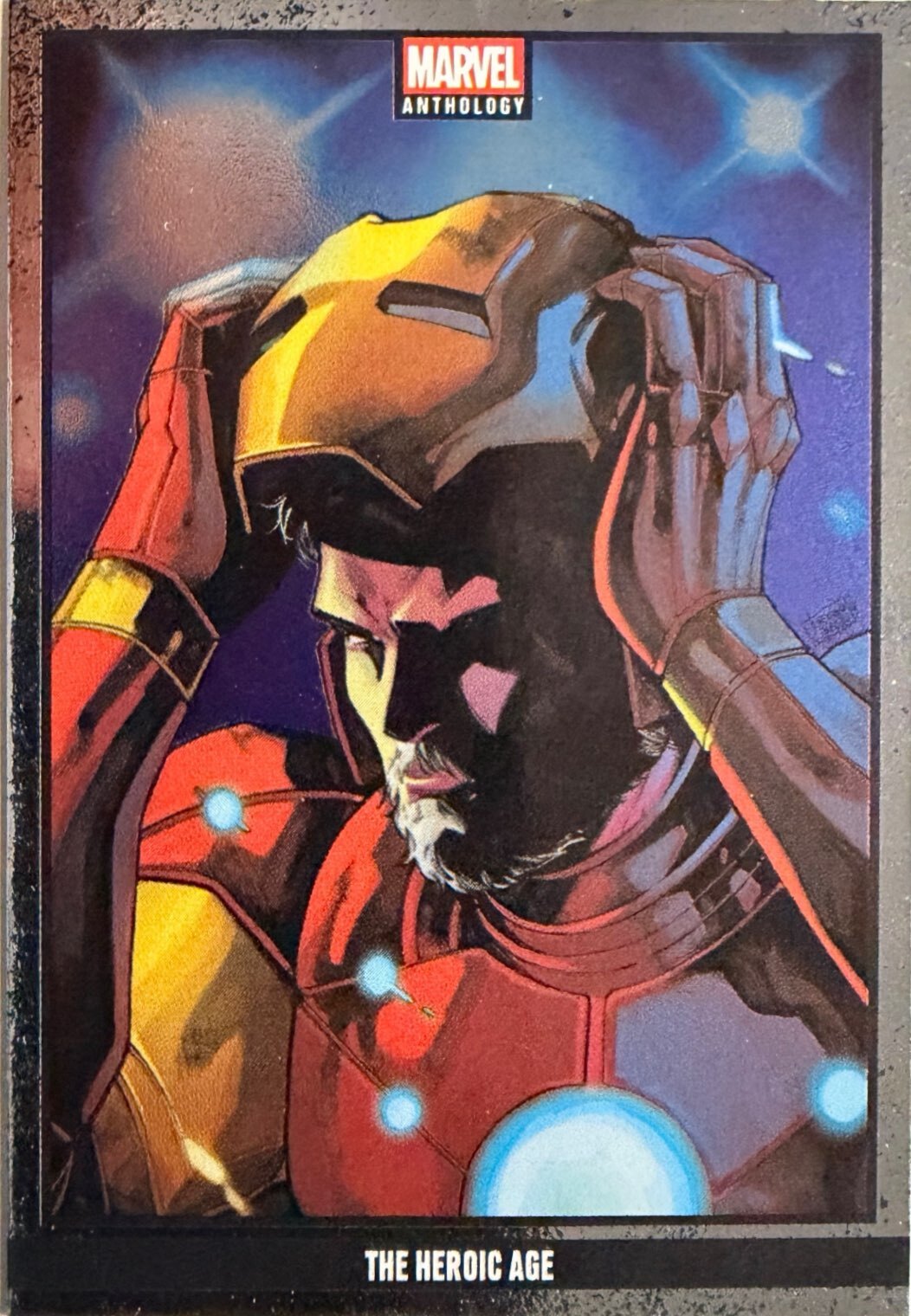 Marvel Anthology Panini - Scegli Card Parallel Metal Holo